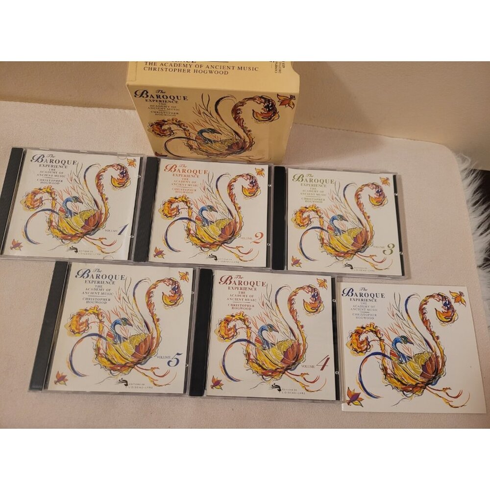 The Baroque Experience - The Academy Of Ancient Music - Hogwood 5 cd set 1991